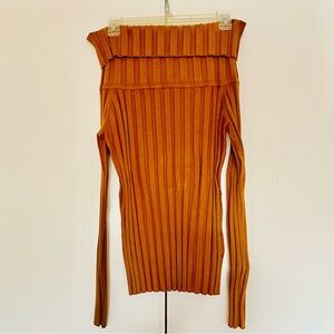 Love Token Ribbed Knit in Tan